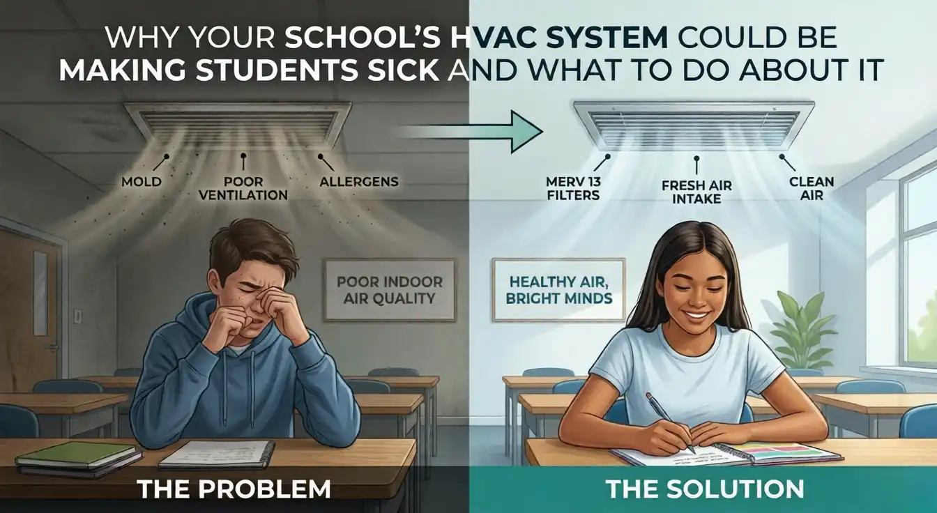 Why Your School’s HVAC System Could Be Making Students Sick and What to Do About It