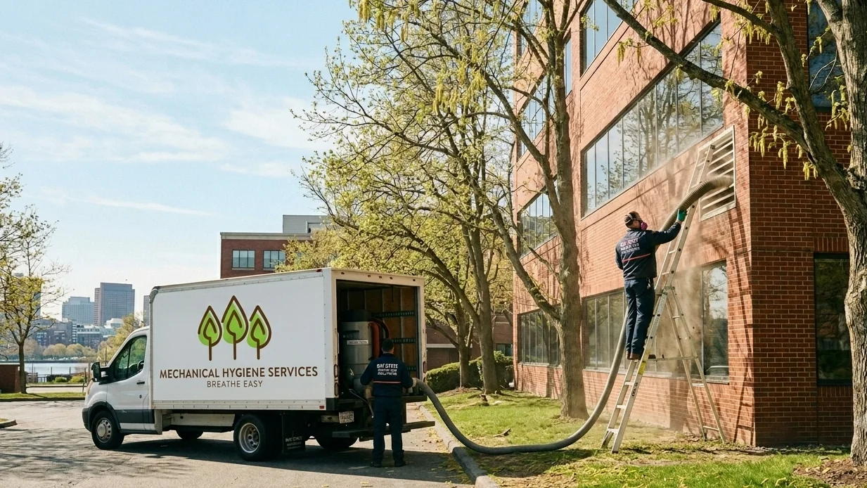 Why Massachusetts Commercial Buildings Need Air Duct Cleaning Before Pollen Season Peaks